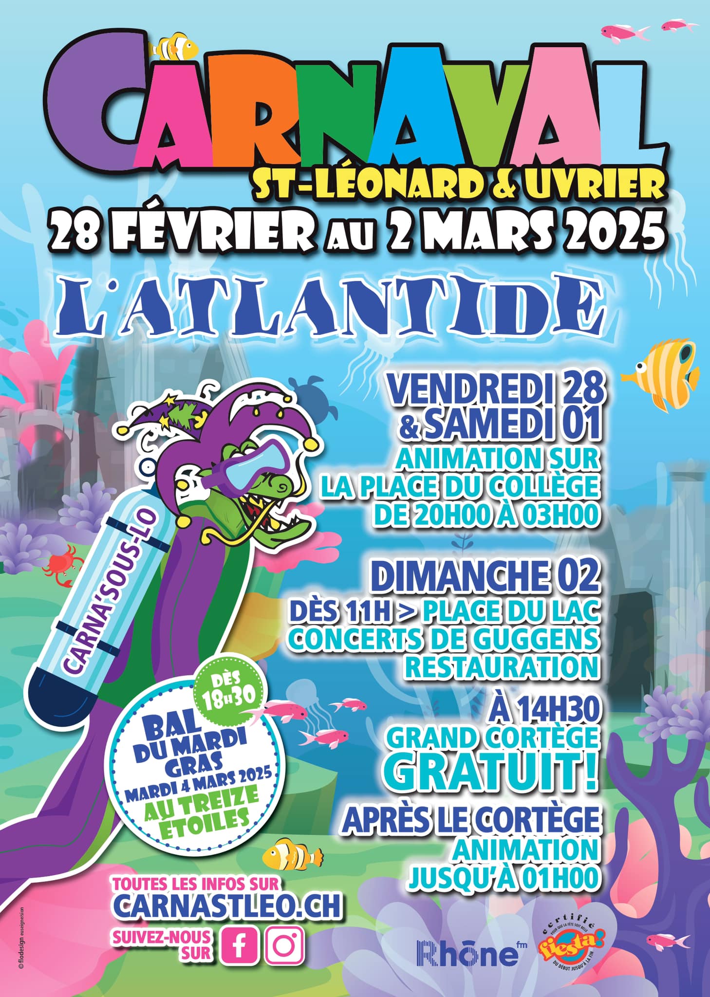 Carnaval St-léonard & Uvrier 2025
