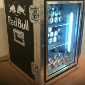 Petit Frigo Red Bull Flight Case